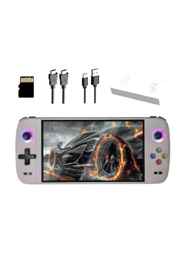 M27 Retro Video Gaming Console 256G, Portable Handheld Game Console with Built-in 50000+ Retro Games 30+ Emulators, 7 Inch IPS Screen, 600*1024 Resolution (Grey) - Image 1